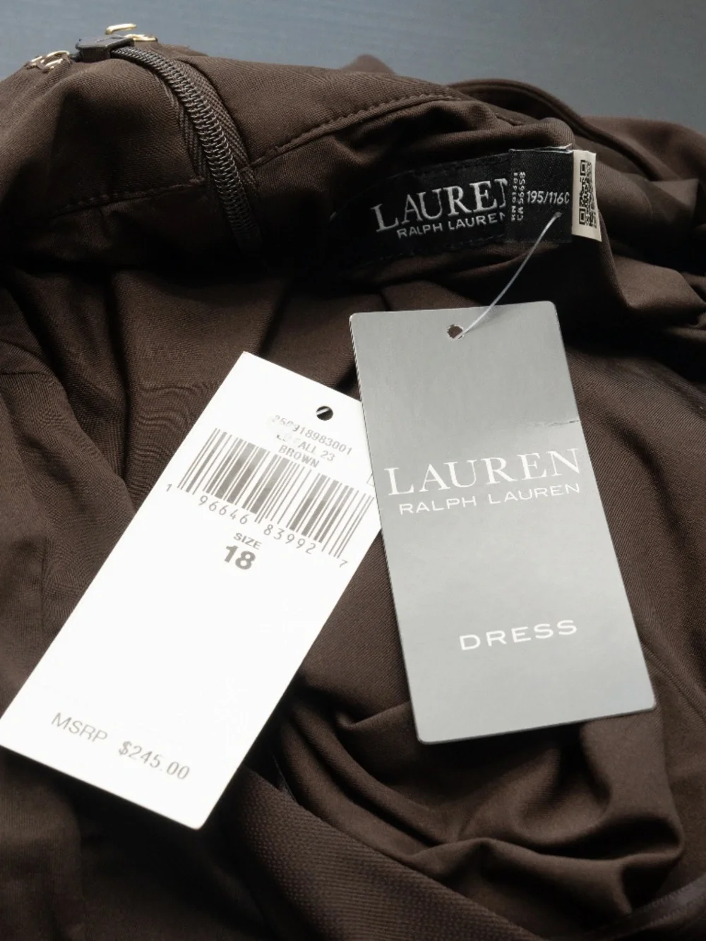 Lauren Ralph Lauren - Belted Surplice Jersey‎ Jumpsuit